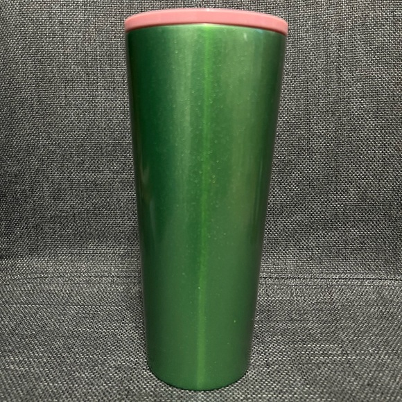 Starbucks Holiday 2020 Stainless Steel Pink/Green Gradient Ombre Tumbler 16oz - Picture 2 of 6